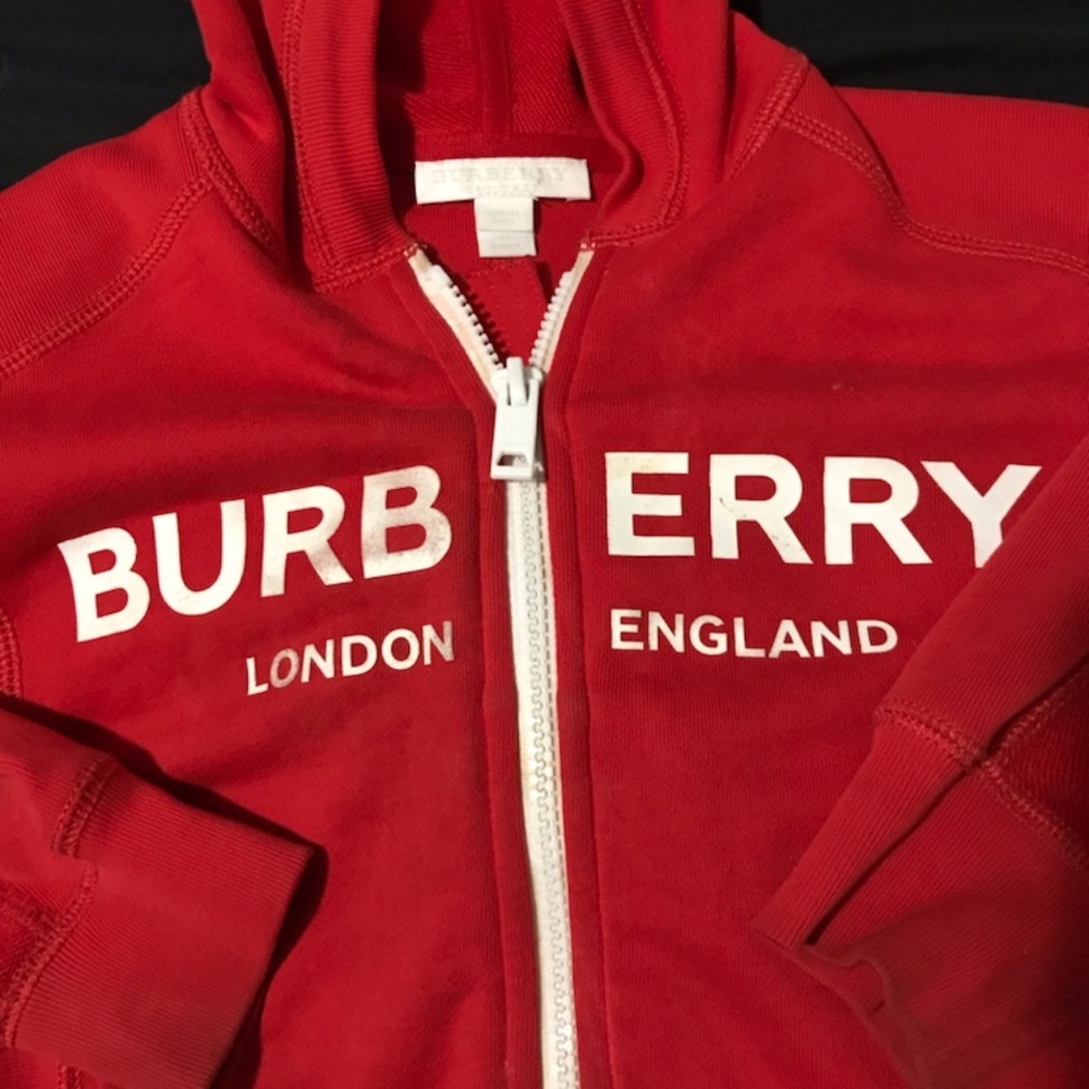Kids Burberry hoodie